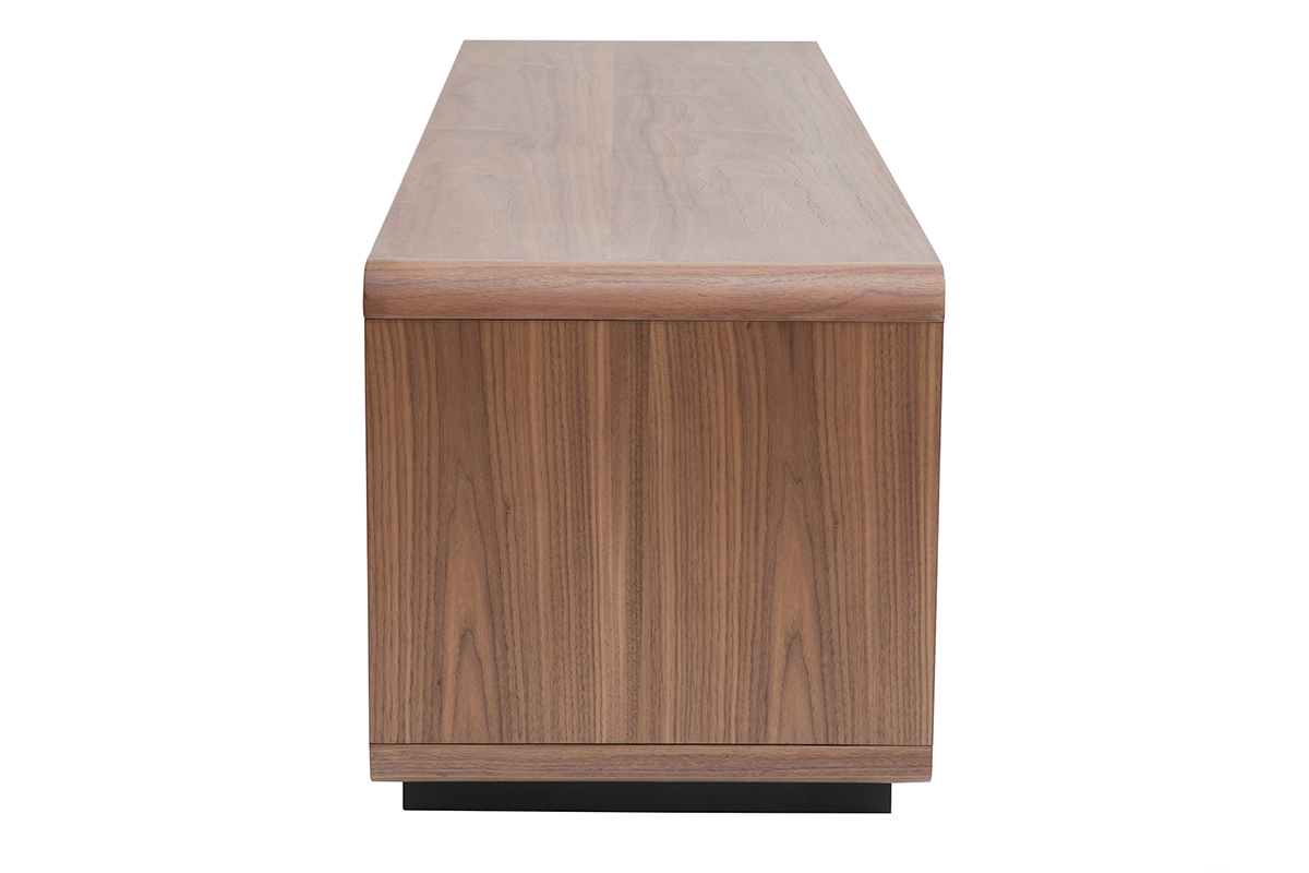 Mueble TV vintage con acabado de nogal 160cm JAKO