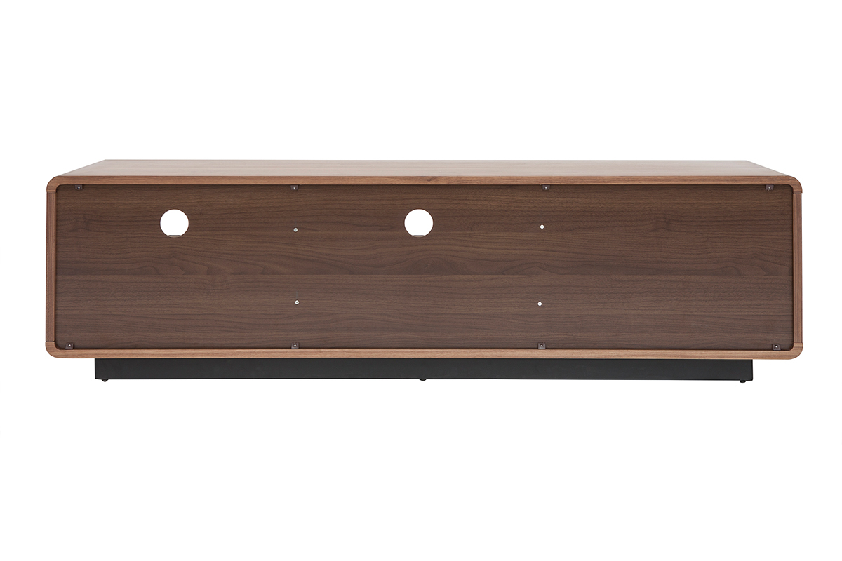 Mueble TV vintage con acabado de nogal 160cm JAKO