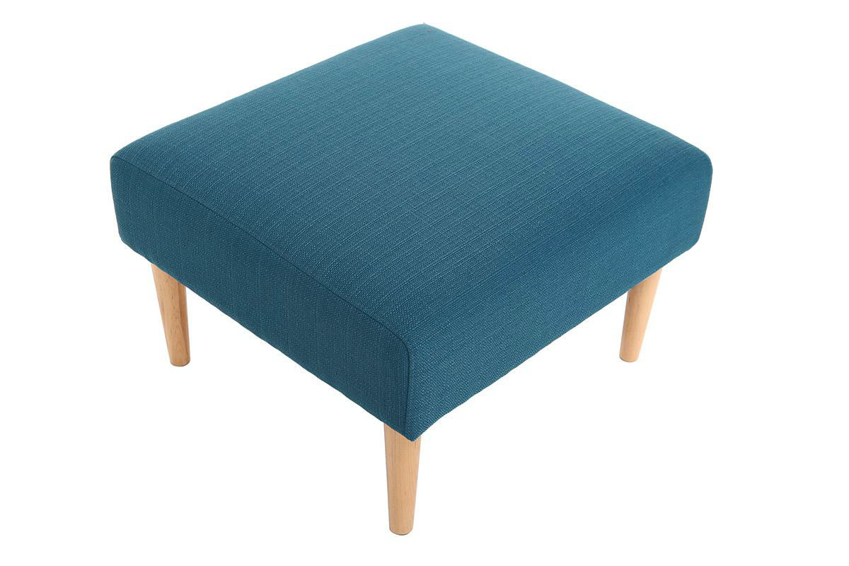 Pouf / reposa pies diseo azul OSCAR