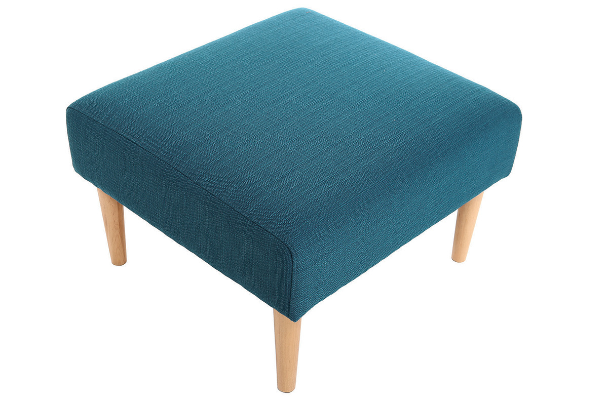 Pouf / reposa pies diseo azul OSCAR