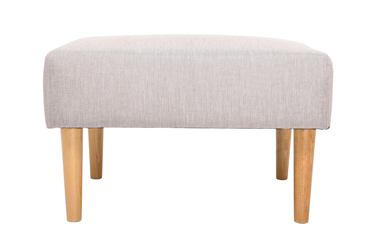 Pouf / reposa pies diseo natural OSCAR
