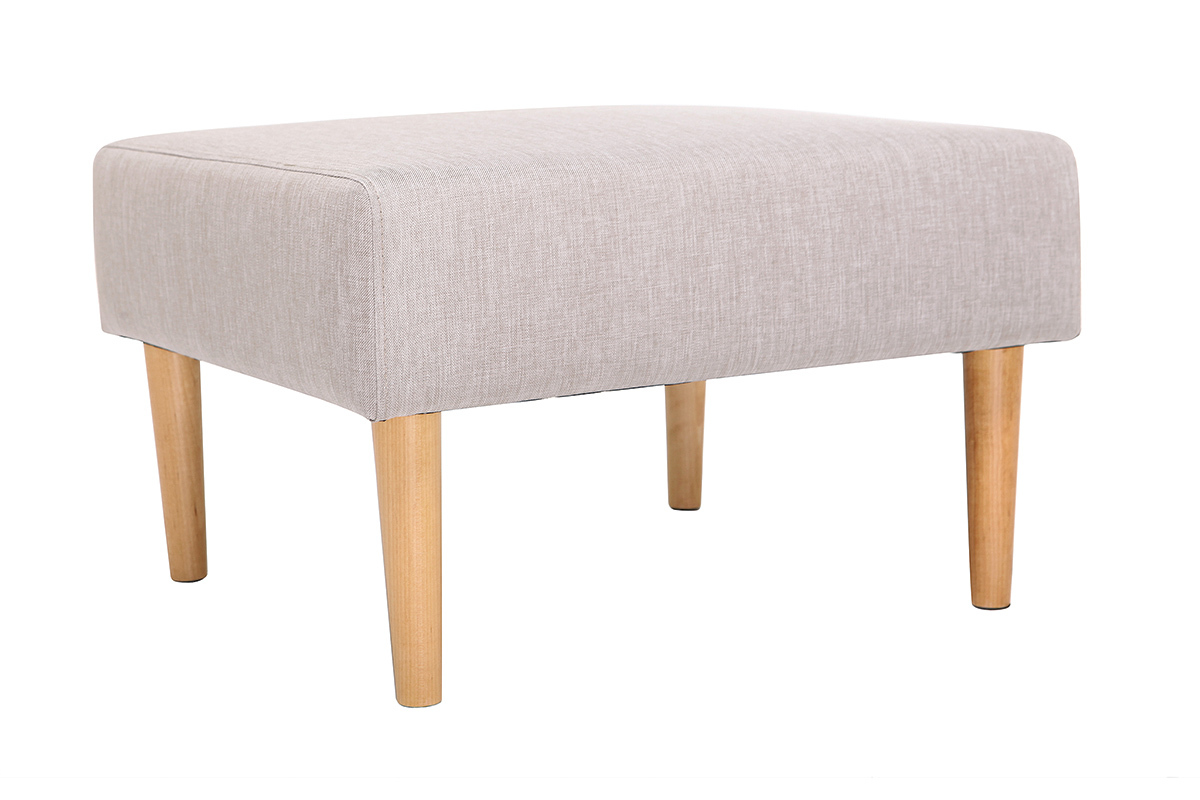 Pouf / reposa pies diseo natural OSCAR