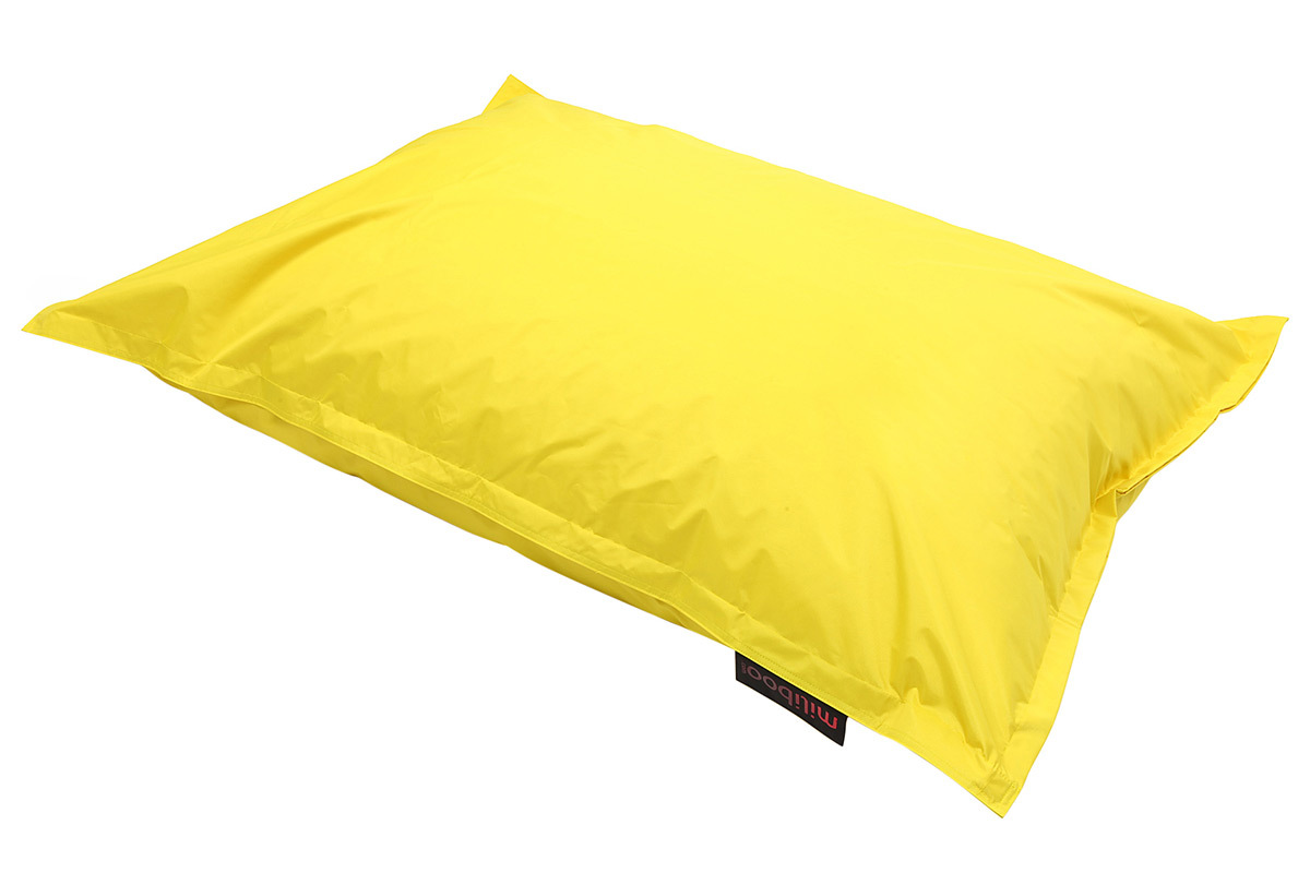 Puf gigante de diseo amarillo BIG MILIBAG