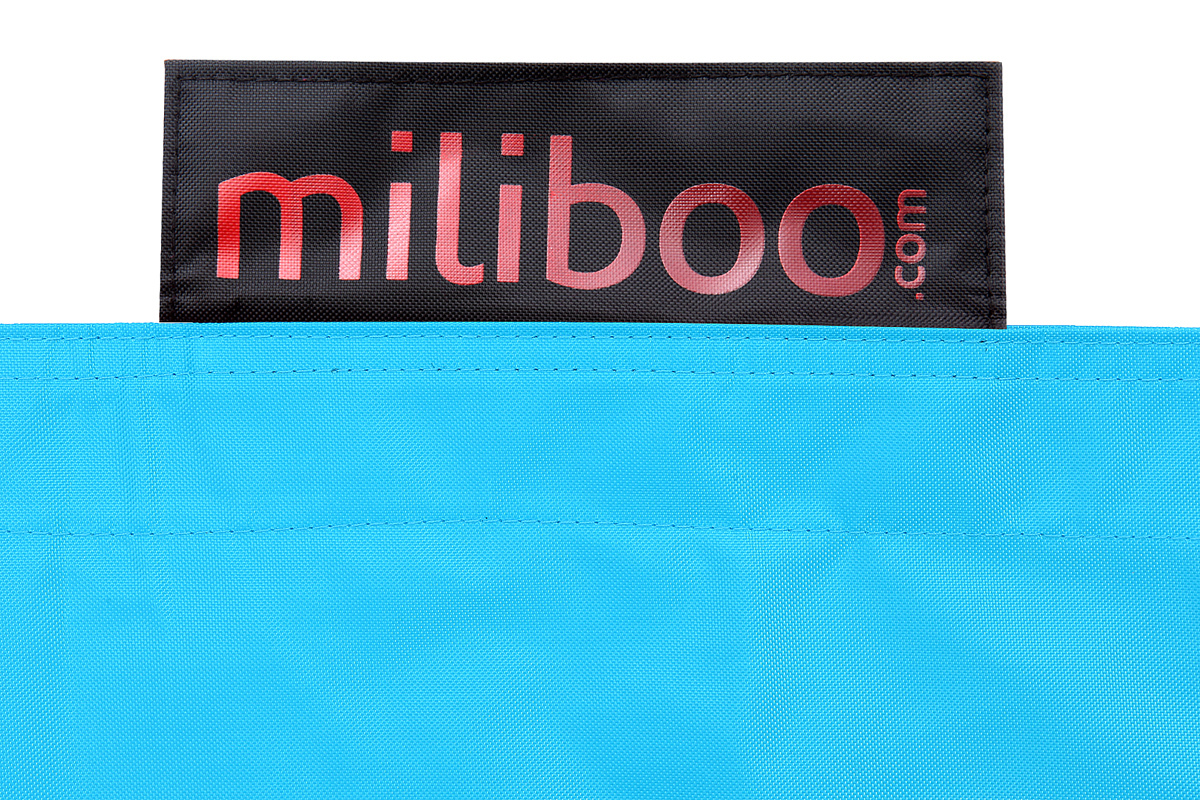 Puf gigante de diseo azul BIG MILIBAG
