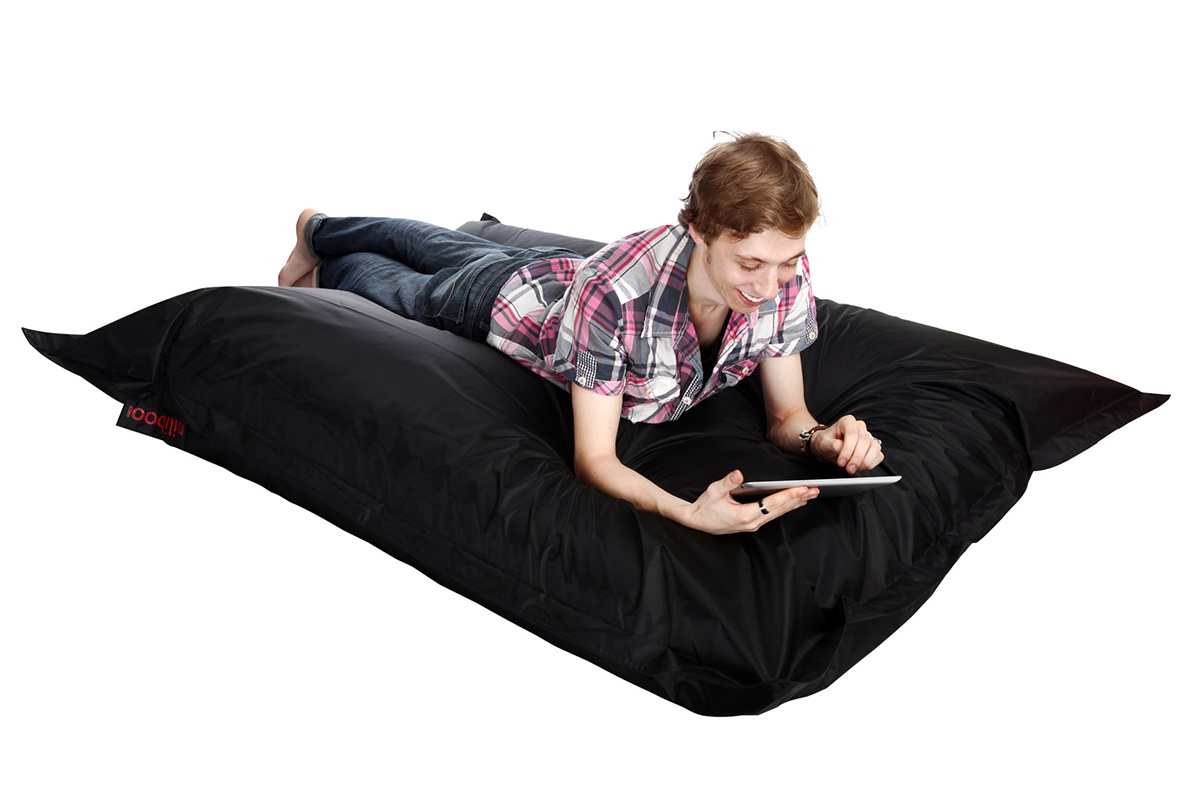 Puf gigante de diseo negro BIG MILIBAG