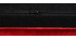 Puf gigante de diseño negro y rojo BIG MILIBAG