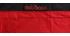 Puf gigante de diseño negro y rojo BIG MILIBAG