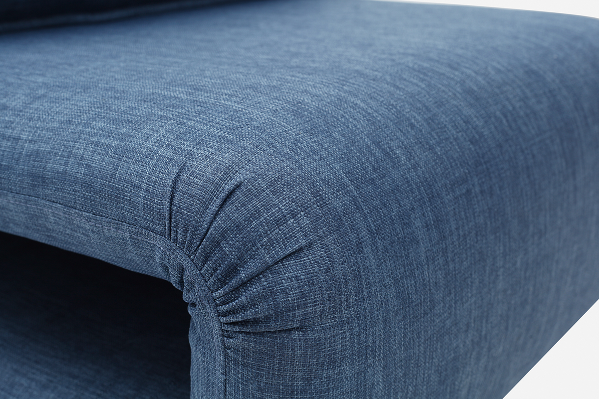 Puf sill�n convertible dise�o color azul SLEEPER