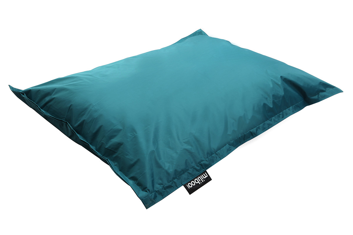 Puff gigante azul petrleo BIG MILIBAG