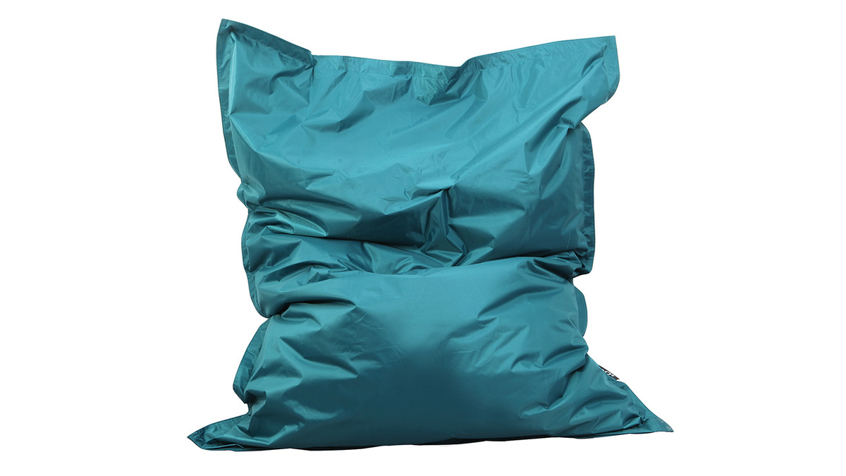 Puff gigante azul petrleo BIG MILIBAG