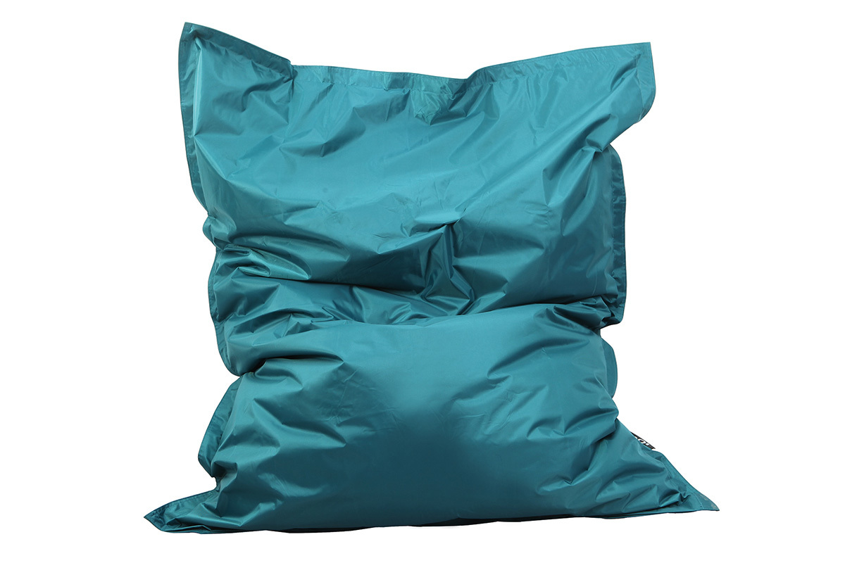 Puff gigante azul petrleo BIG MILIBAG