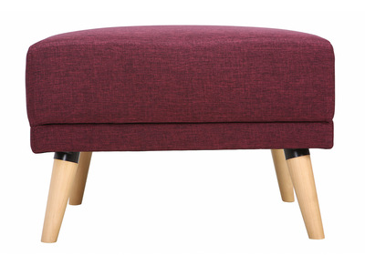 Puff / reposapi&eacute;s tejido ciruela ULLA