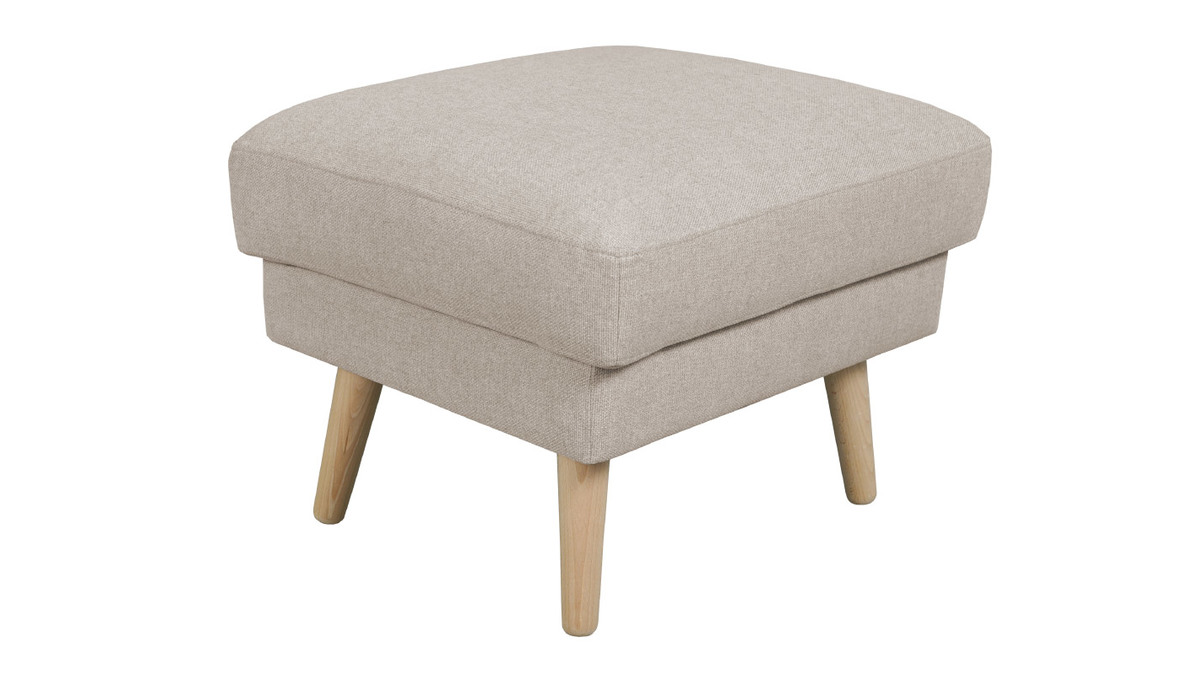 Reposapis estilo nrdico de color beige y madera ISIS