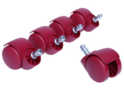 Ruedecillas Rojas Burdeos