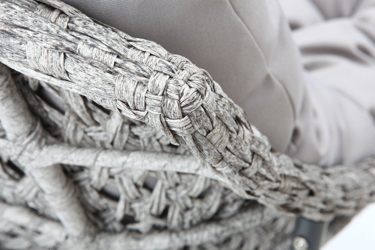 Saln de jardn diseo gris COMFY