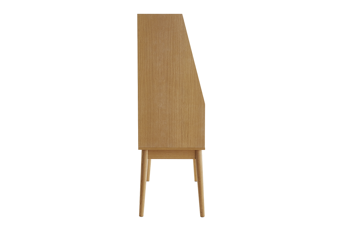 Secreter con tablero plegable y acabado roble GABIN