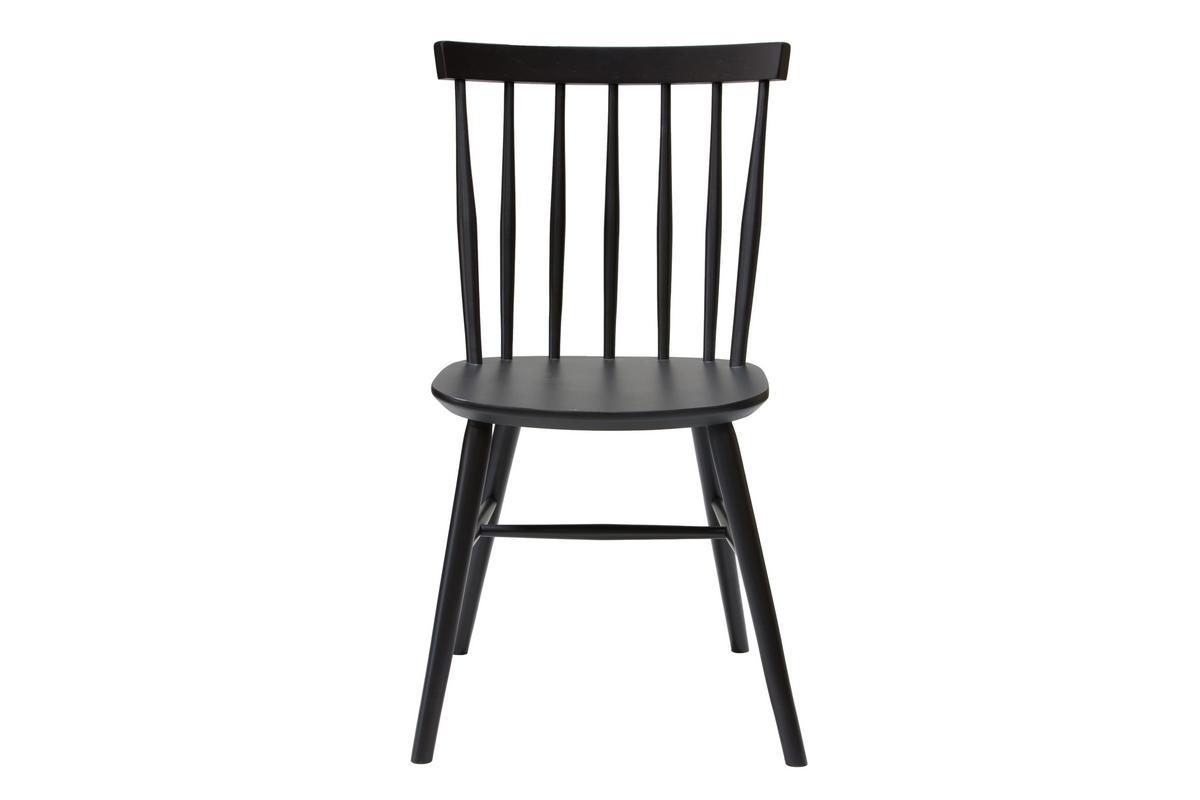 Set de 2sillas con varillas negras mate COLBERT