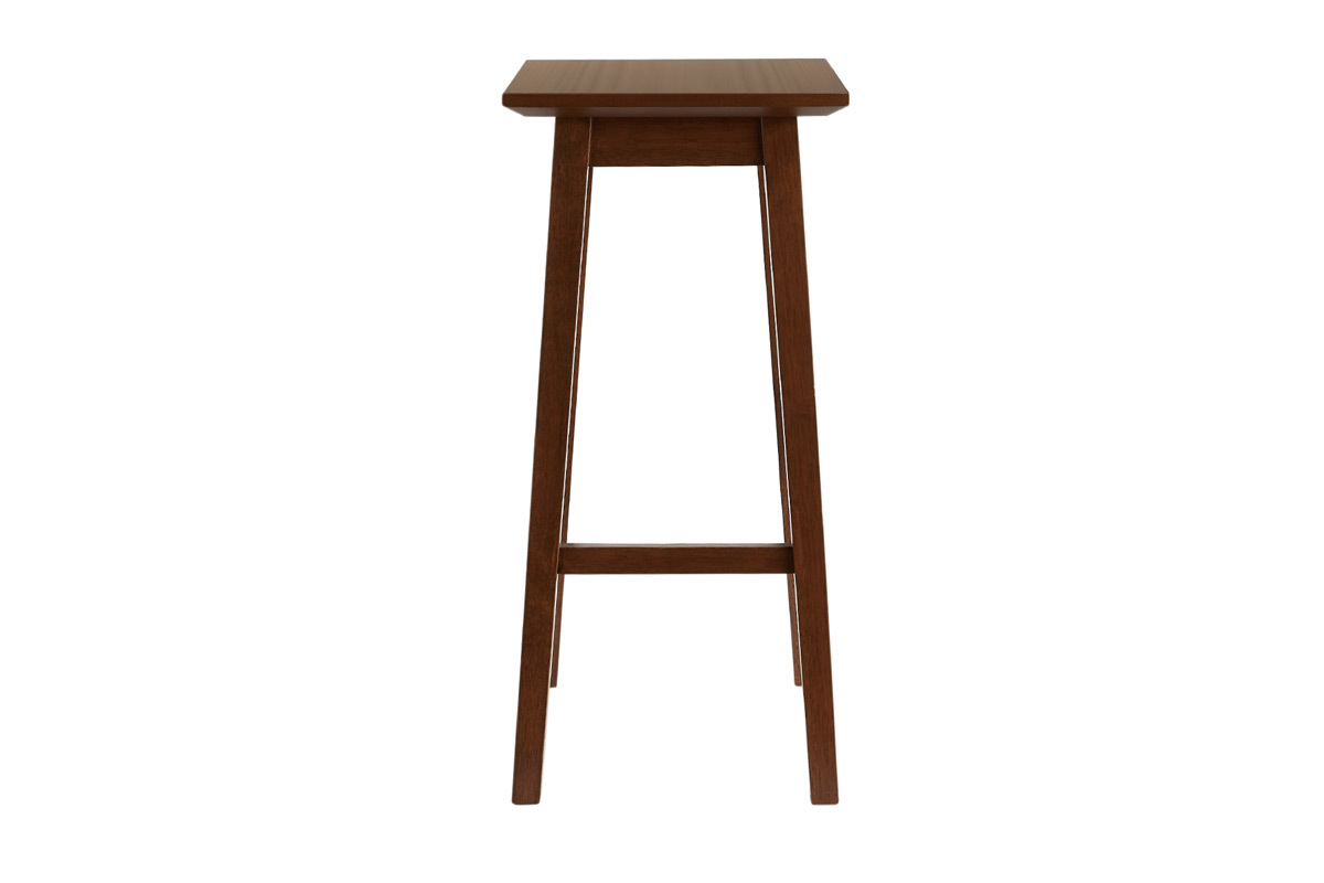 Set de 2taburetes de cocina nogal 75cm RUSSEL