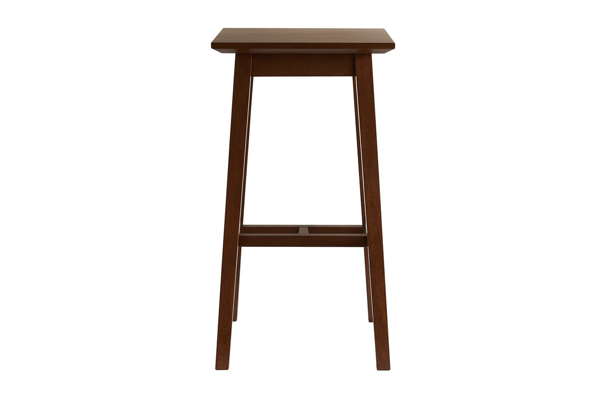 Set de 2taburetes de cocina nogal 75cm RUSSEL
