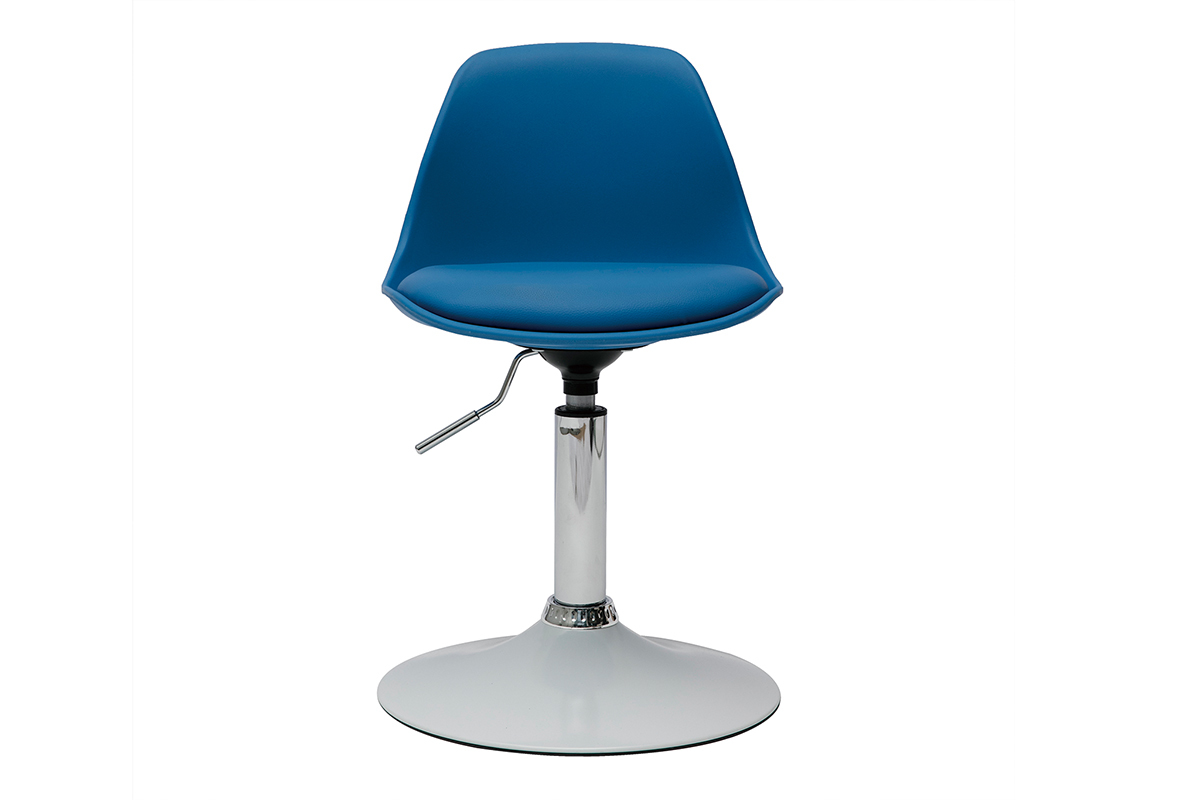 Silla de escritorio diseo infantil azul STEEVY