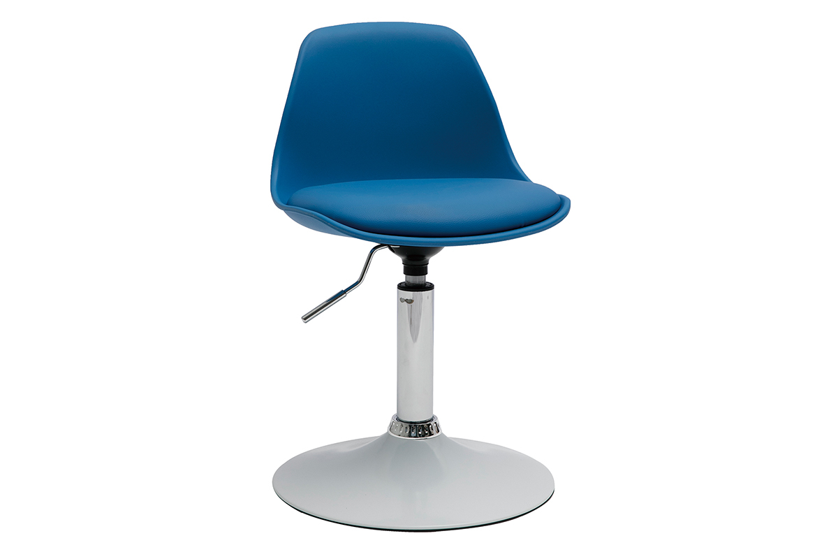 Silla de escritorio diseo infantil azul STEEVY