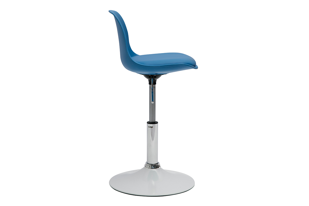 Silla de escritorio diseo infantil azul STEEVY