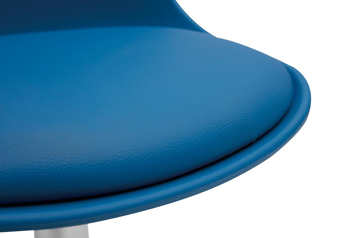 Silla de escritorio diseo infantil azul STEEVY