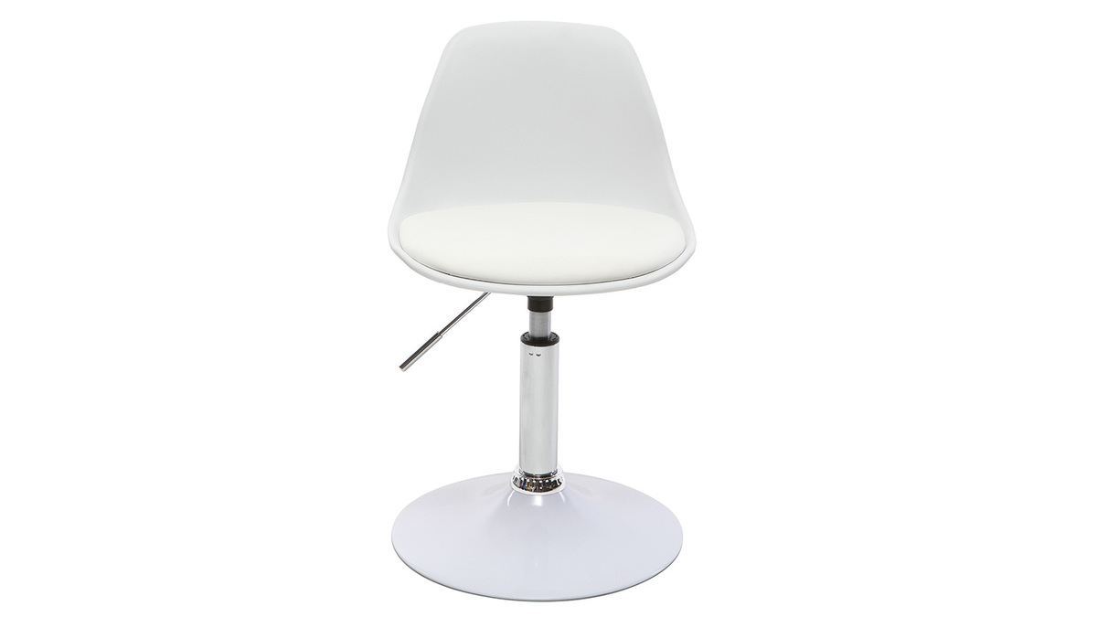 Silla de escritorio diseo infantil blanco STEEVY