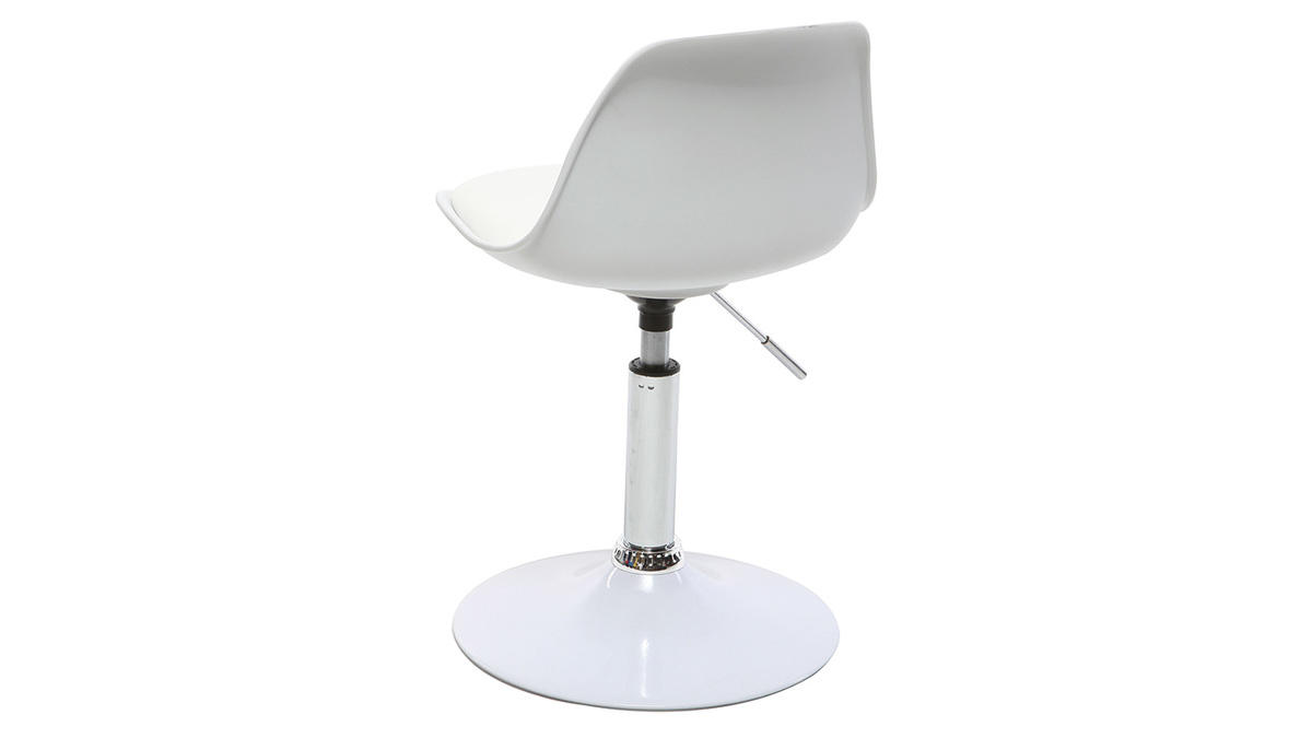 Silla de escritorio diseo infantil blanco STEEVY