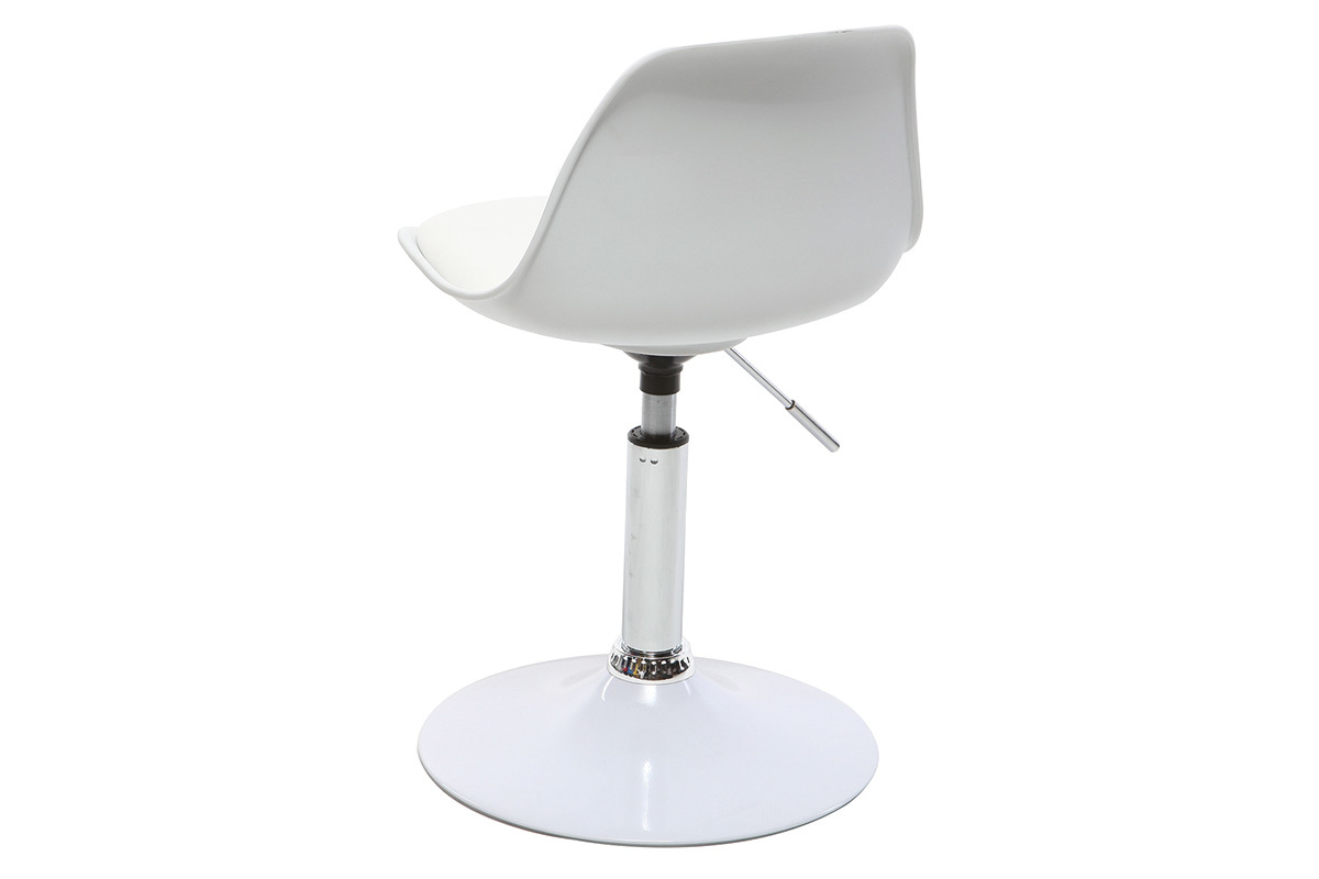 Silla de escritorio diseo infantil blanco STEEVY