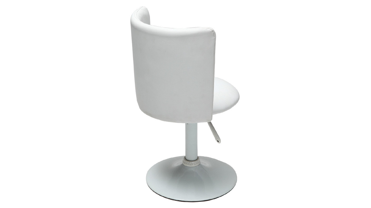 Silla de escritorio infantil blanca NEW ROCK