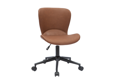 Silla de escritorio moderna marrón JOSH