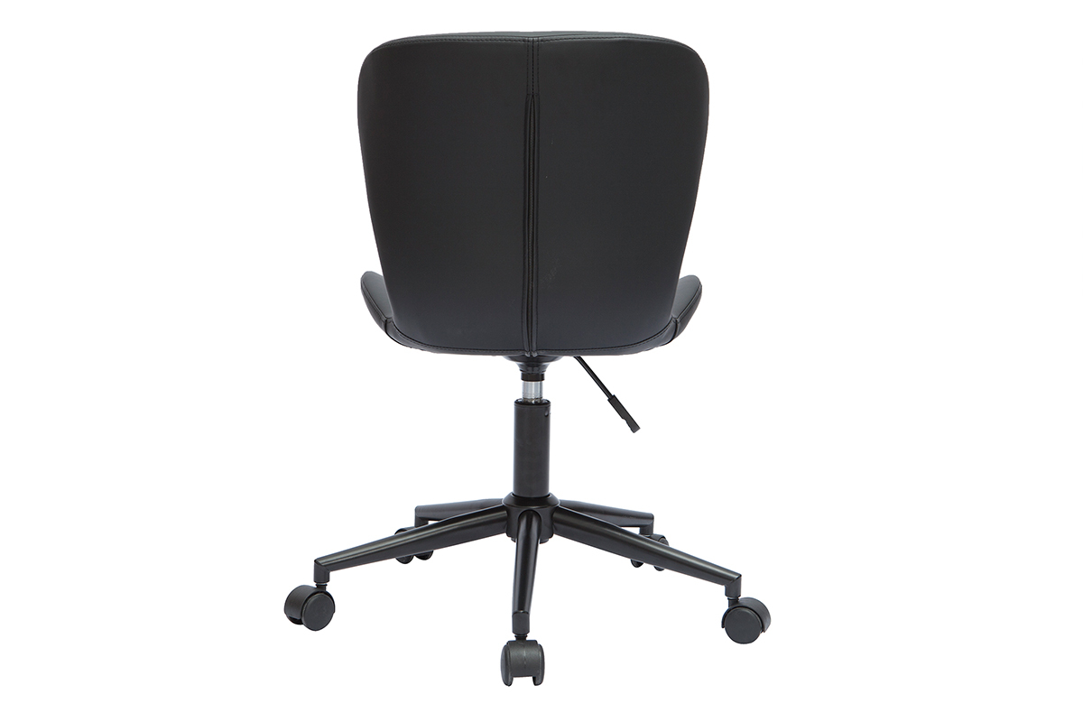 Silla de escritorio moderna negra JOSH