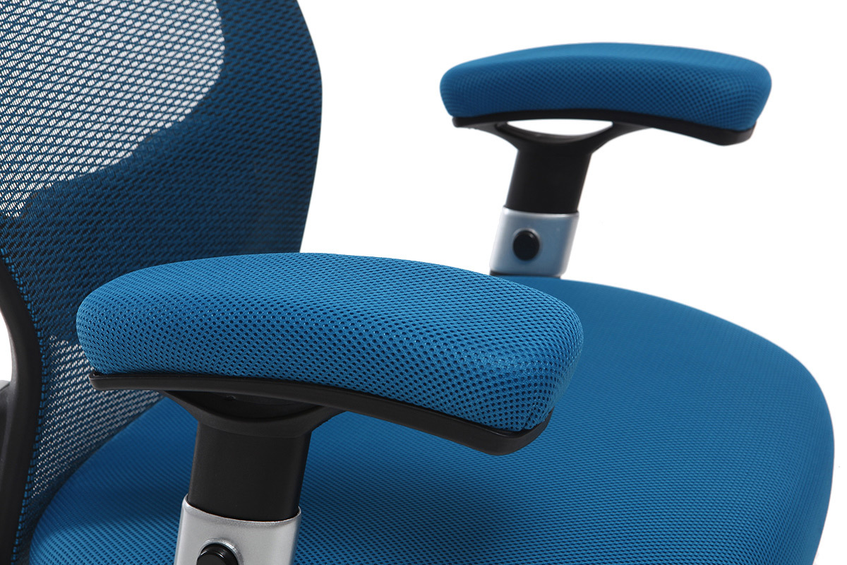 Silla de oficina ergon�mica azul ULTIMATE V2