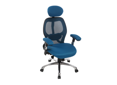 Silla de oficina ergonómica azul Ultimate v2 plus - Silla de oficina ergonómica azul Ultimate v2 plus
