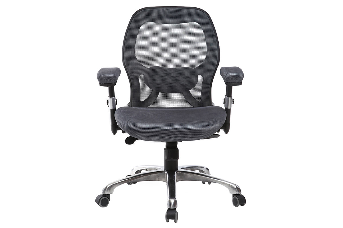 Silla de oficina ergonmica gris ULTIMATE V2