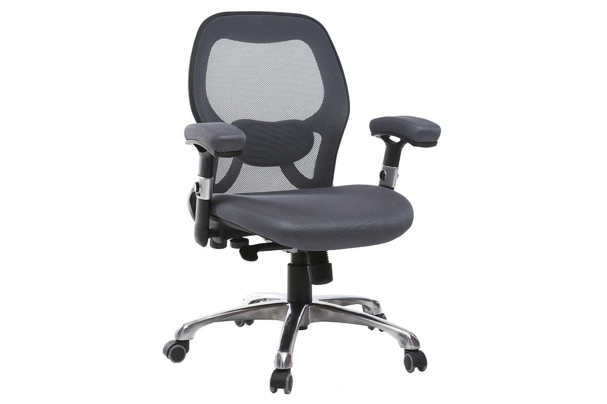 Silla de oficina ergonmica gris ULTIMATE V2