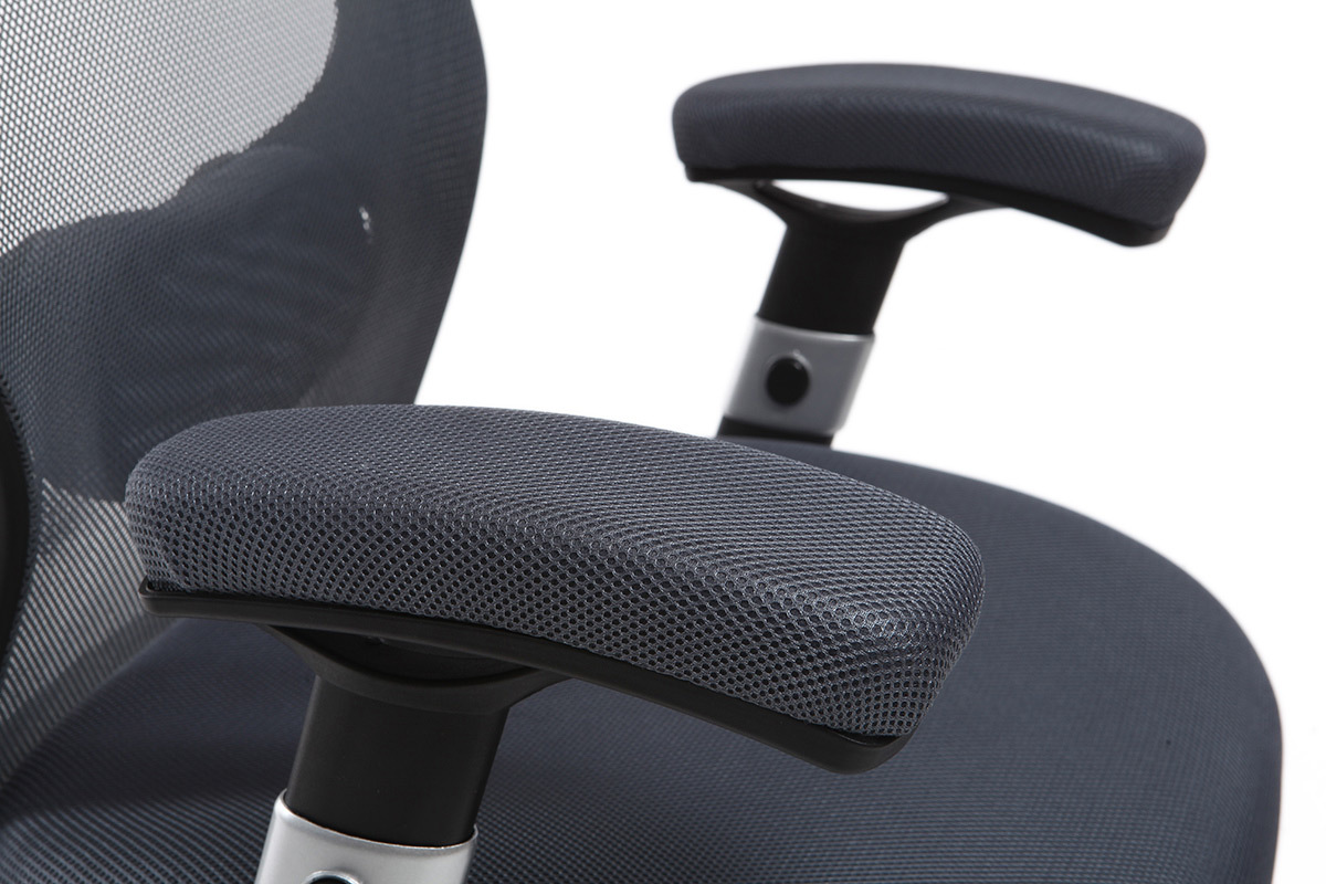 Silla de oficina ergonmica gris ULTIMATE V2