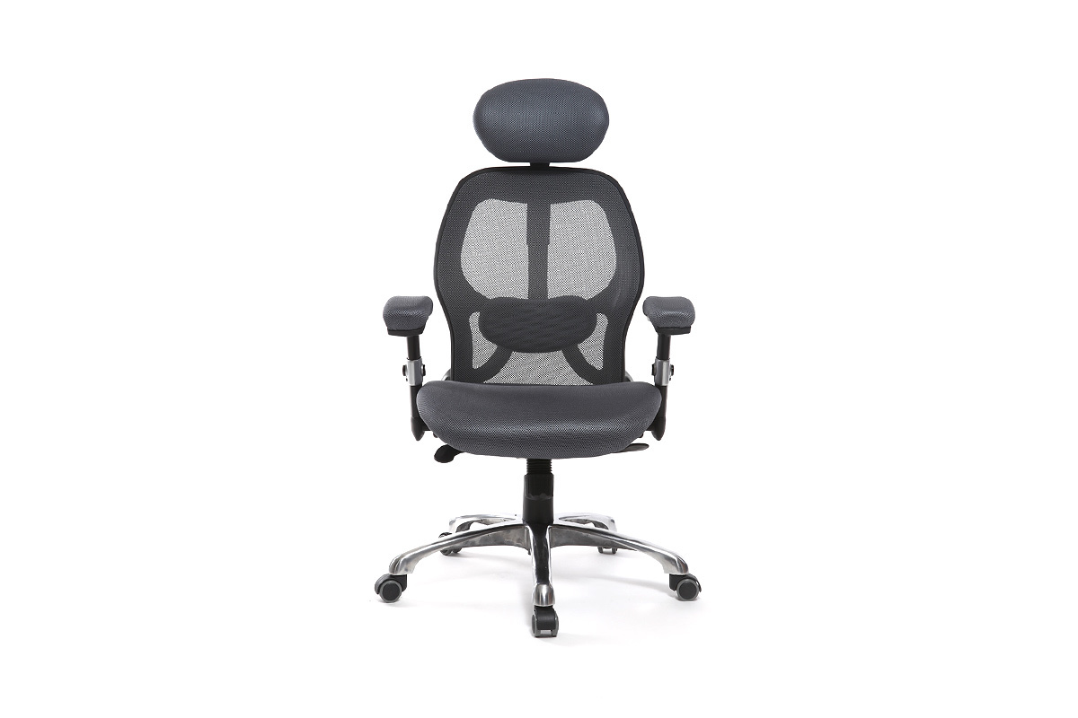 Silla de oficina ergonmica gris Ultimate v2 plus