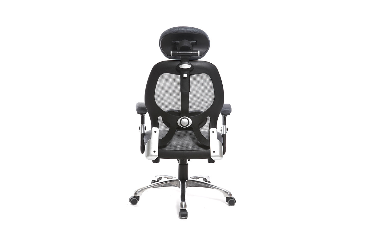 Silla de oficina ergonmica gris Ultimate v2 plus