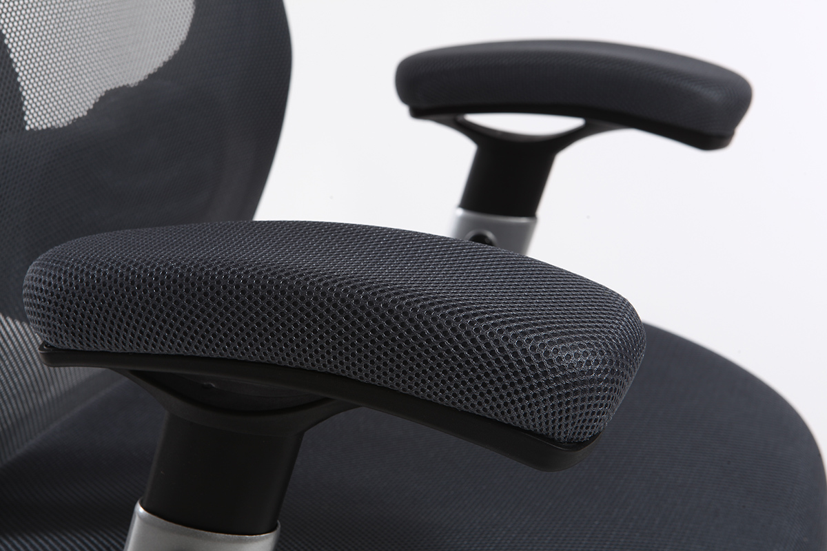 Silla de oficina ergonmica gris Ultimate v2 plus