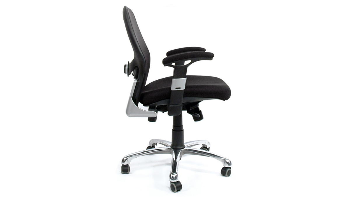 Silla de oficina ergonmica negra ULTIMATE V2