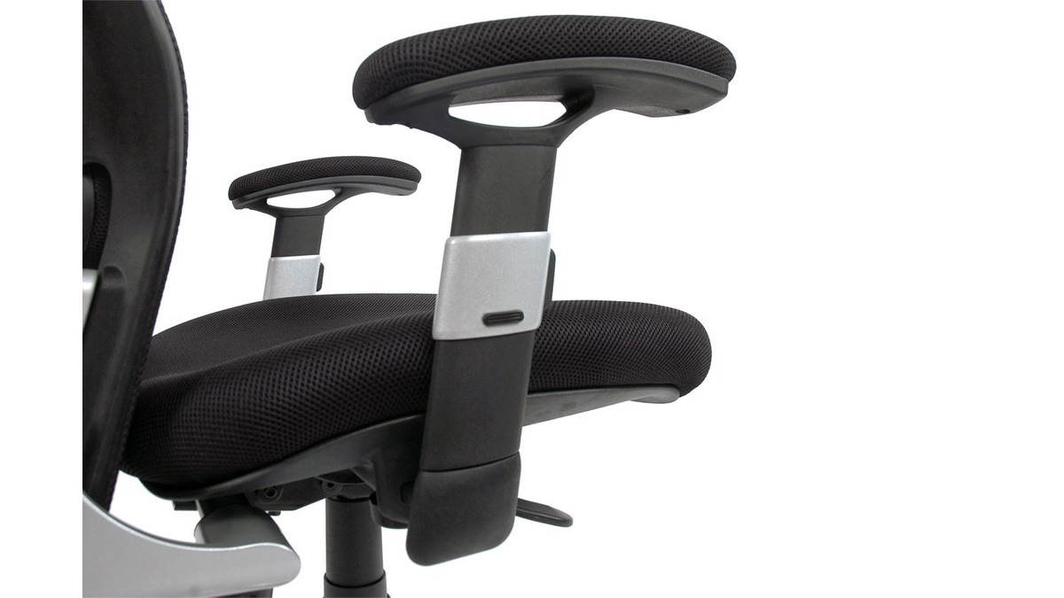 Silla de oficina ergonmica negra ULTIMATE V2