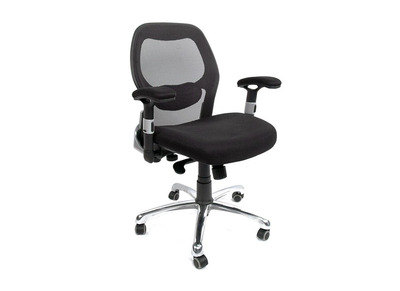 Silla de oficina ergon&oacute;mica negra ULTIMATE V2
