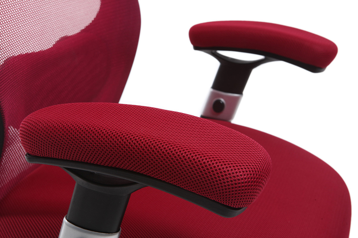 Silla de oficina ergon�mica roja ULTIMATE V2
