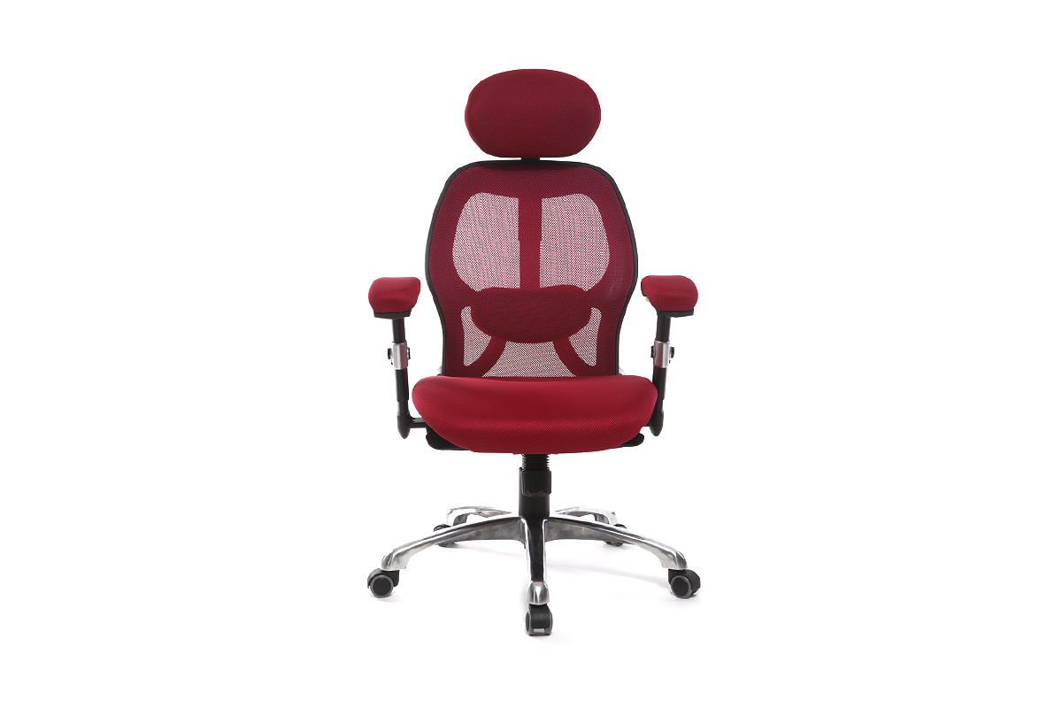 Silla de oficina ergonmica roja Ultimate v2 plus