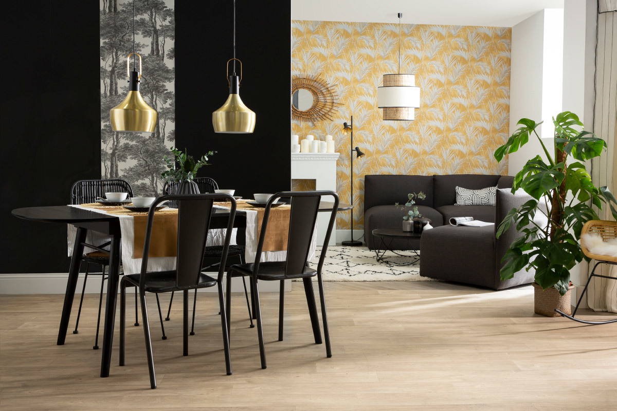 Silla diseo metal inox lote de 2 EVAN