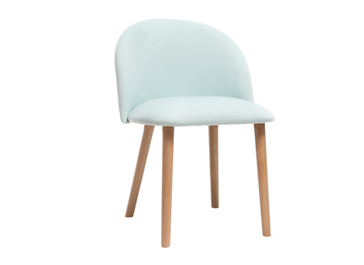 Silla dise&ntilde;o verde agua y madera CELESTE