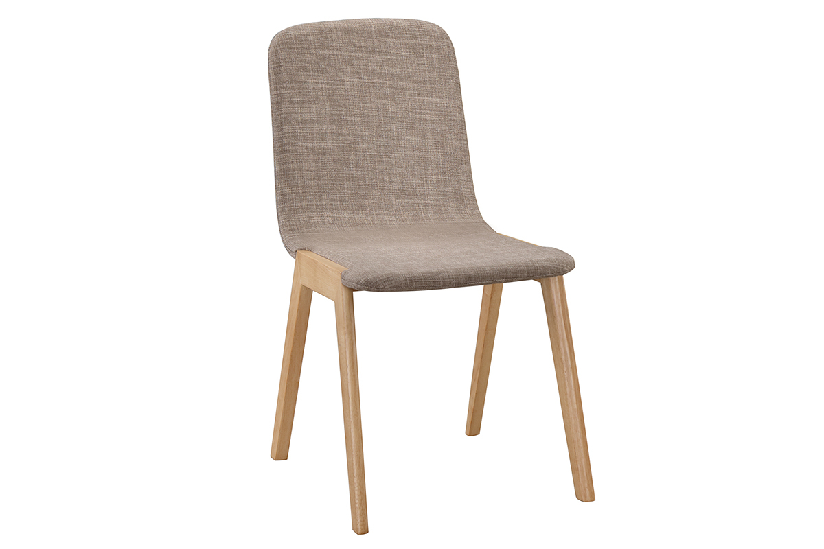 Sillas lote de 2 - hevea y tejido AVA