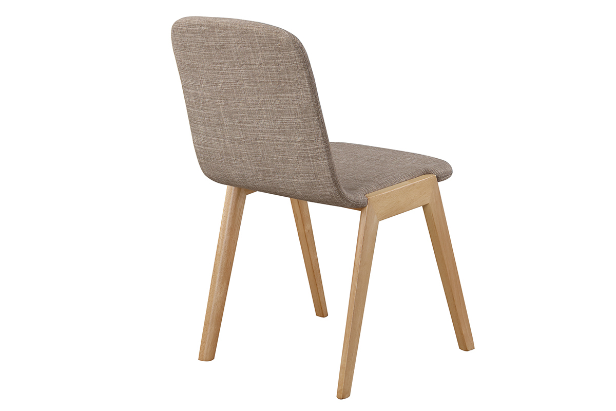 Sillas lote de 2 - hevea y tejido AVA